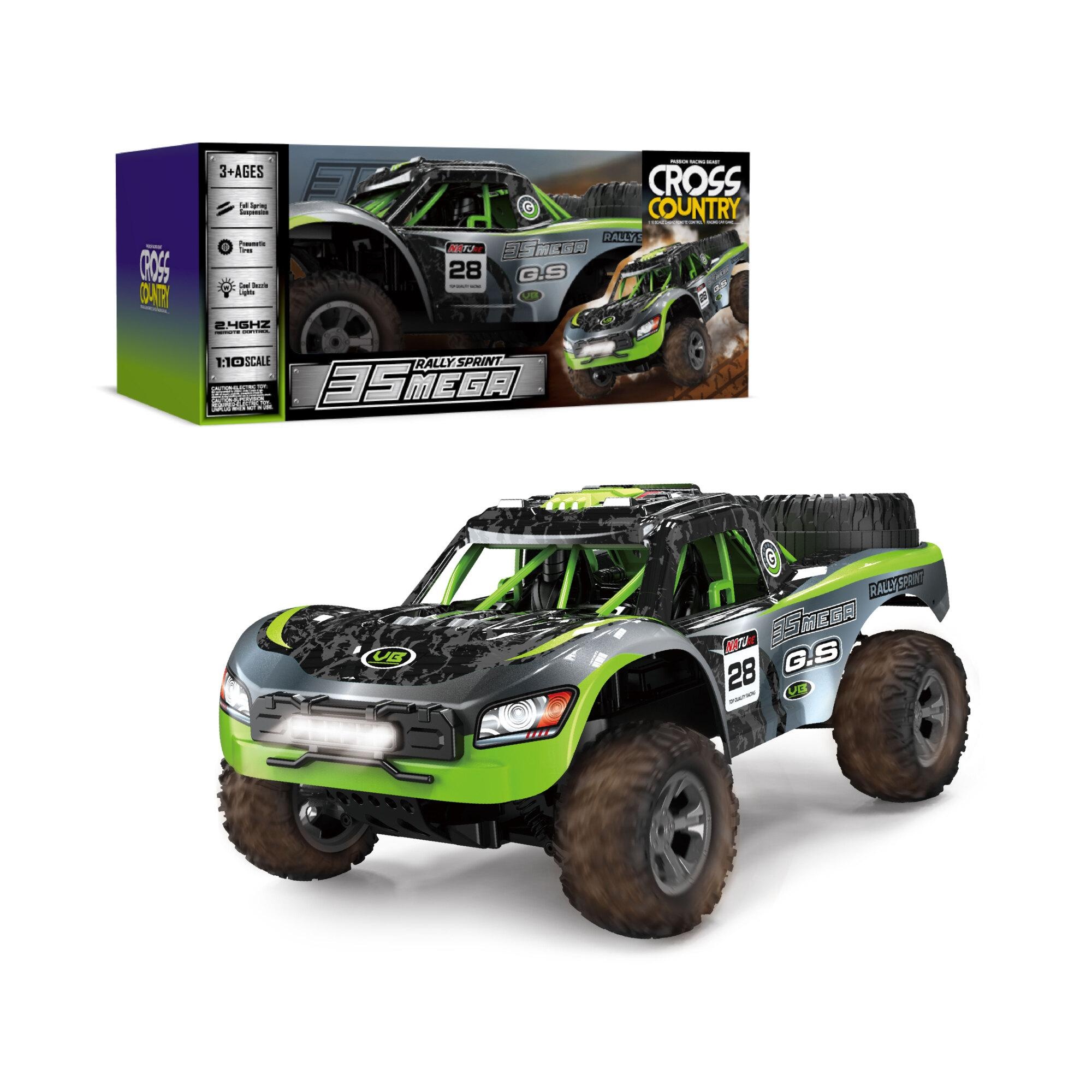 Cross Country Rally Sprint 1:10, RC, 2.4 Ghz, 44 cm, 7.4 volt Litium,