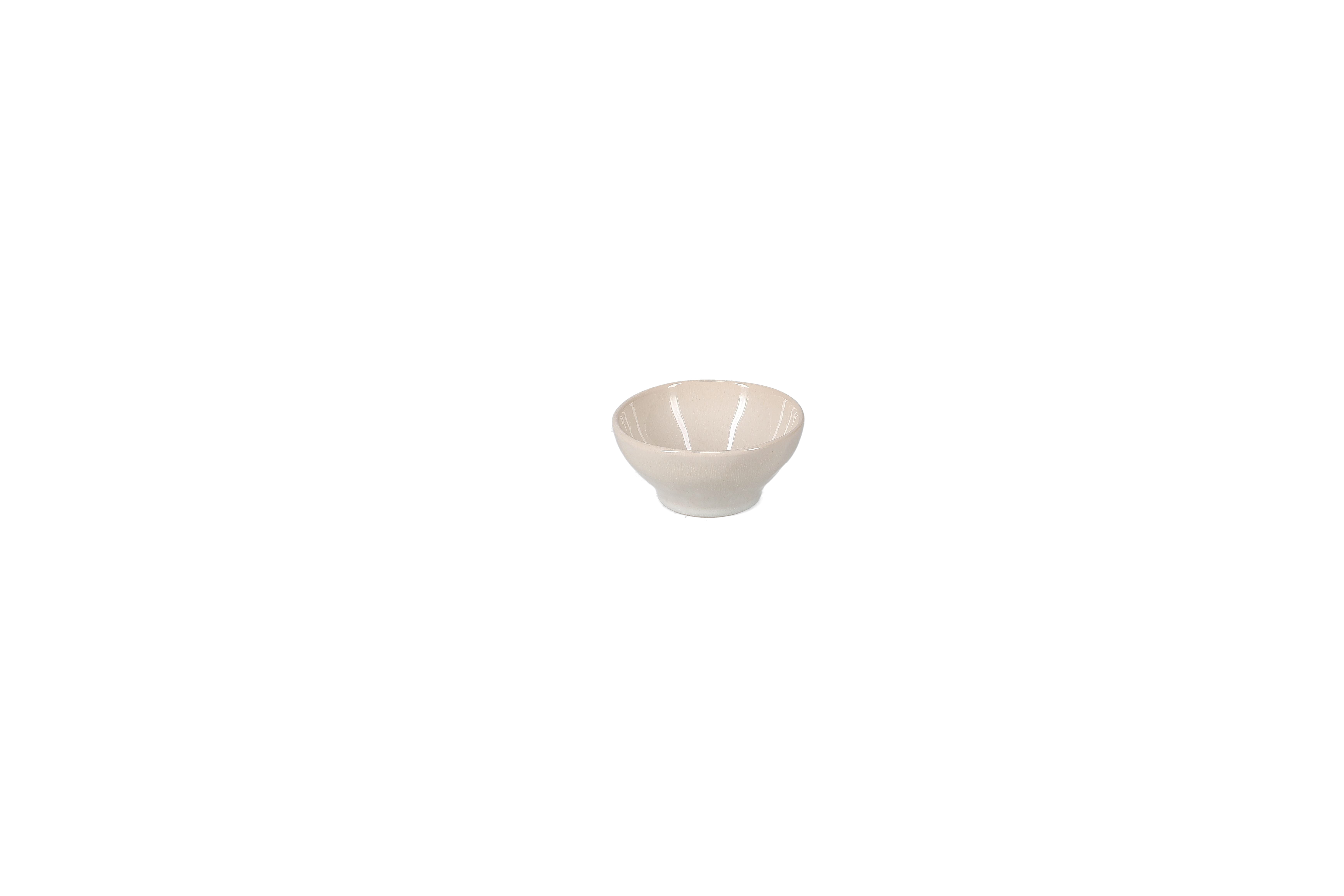 Salt & Pepper Bowl Rocca Beige 10.5x5 cm - Aardewerk