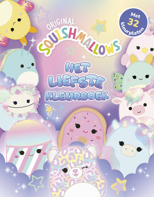 Original Squishmallows Kleurboek