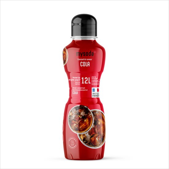 Mysoda Siroop 500ml Cola voor 12l Frisdrank - PET-fles