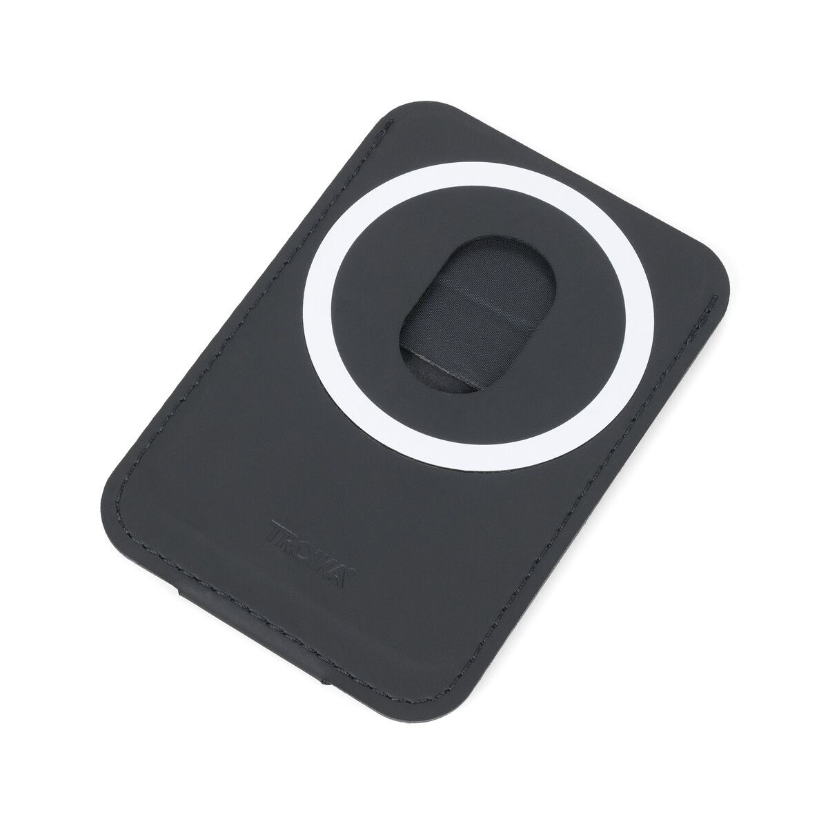 Troika Kaarthouder Hildecard Magnetisch - 9.5x6.5x5 cm - Zwart