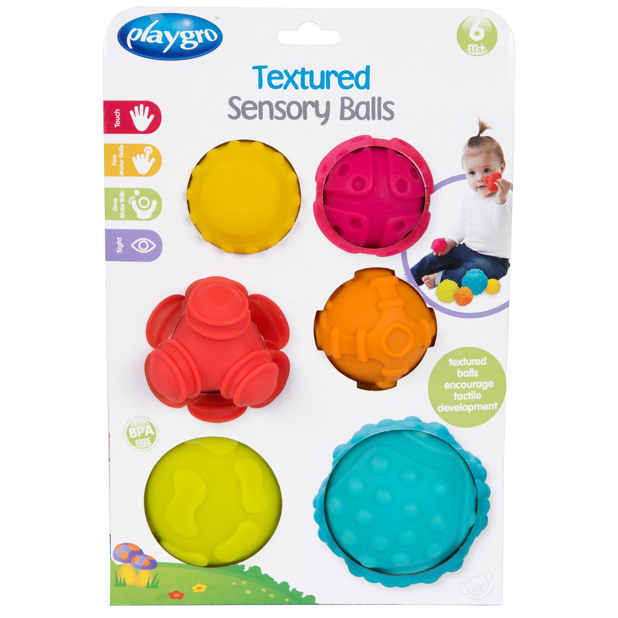 Playgro Sensorische Ballen 6 pack