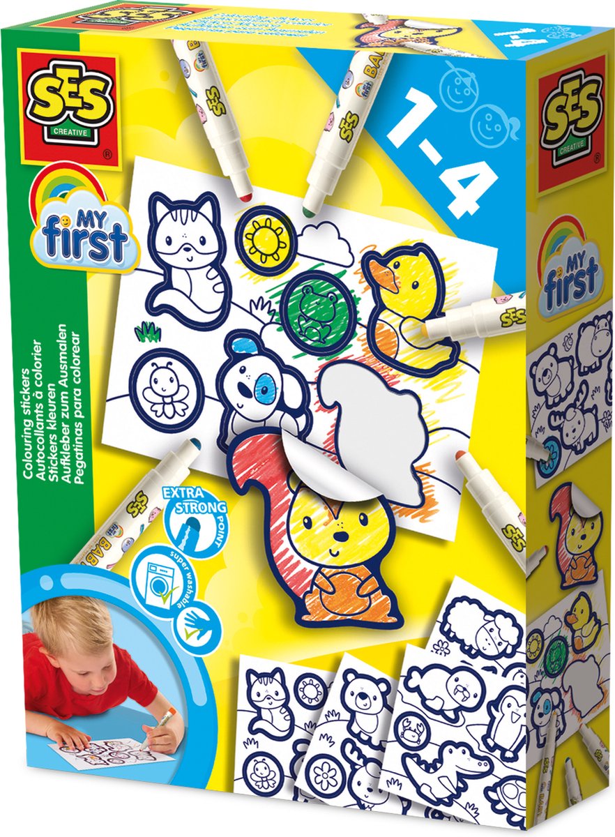 My First - Stickers kleuren