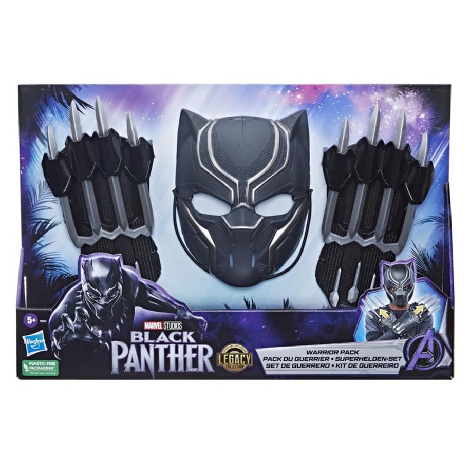 Marvel Role Play Bundle Black Panther Masker en 2 handschoenen