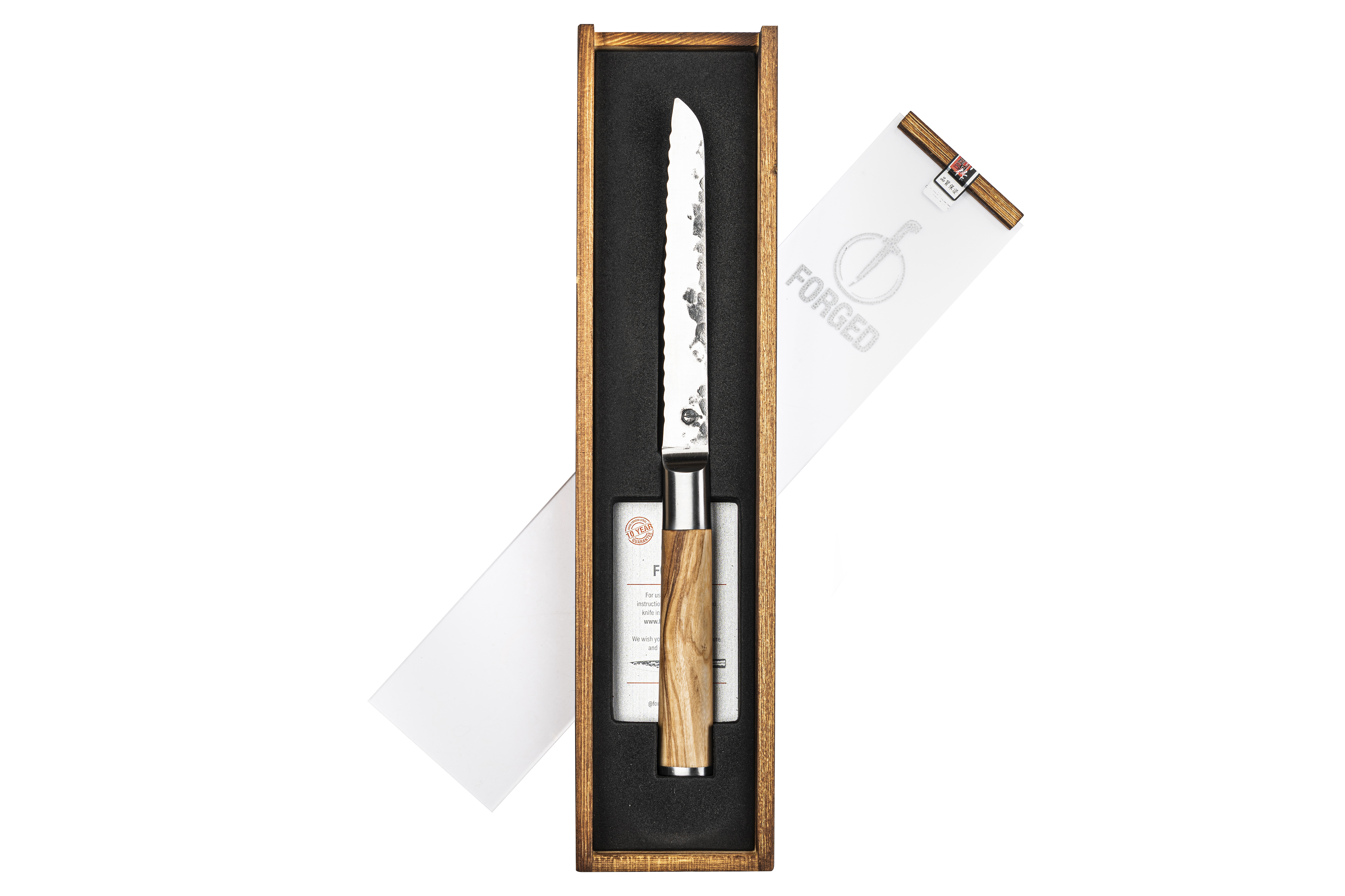 Forged Huishoudmes Olive Gekarteld