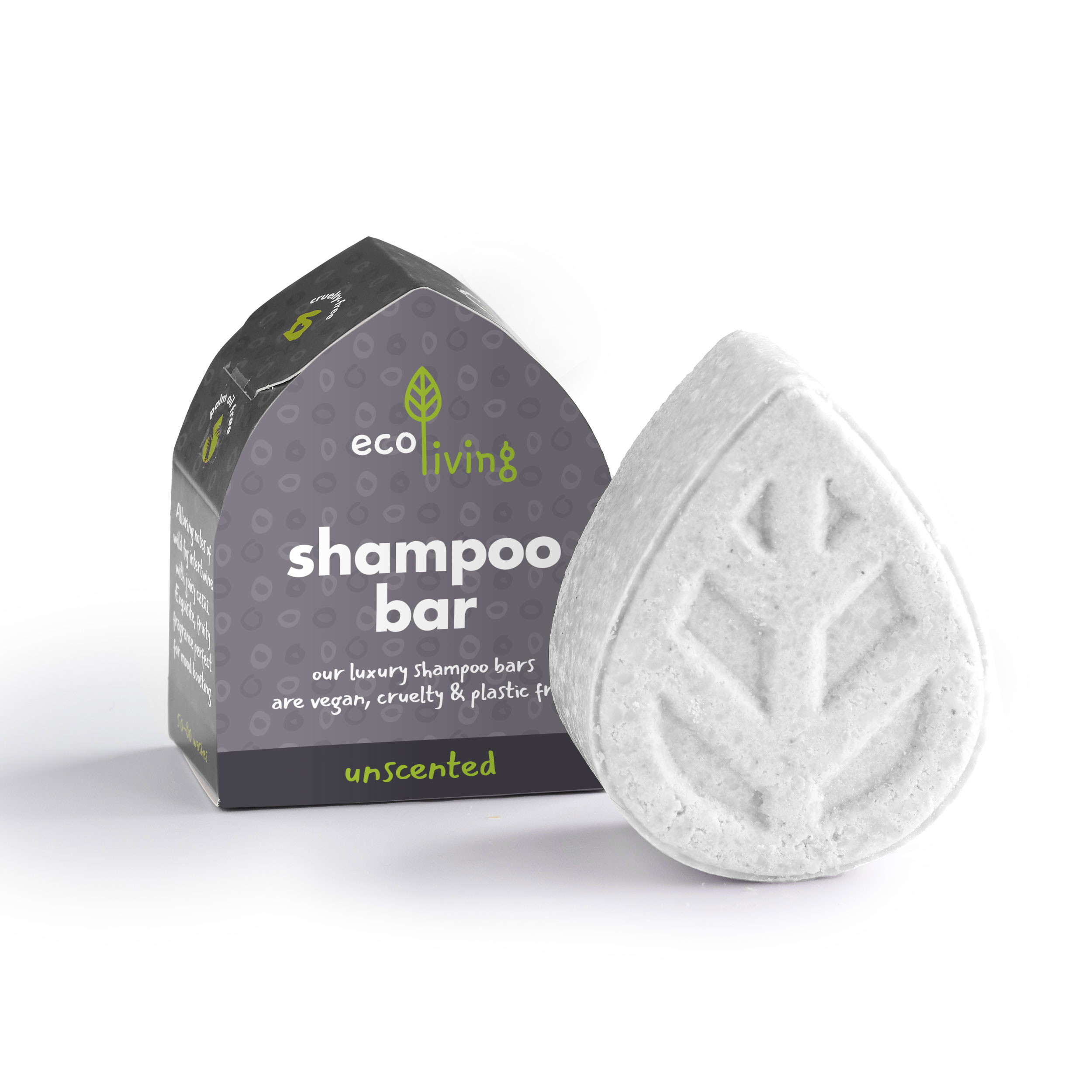 Eco Living Shampoo Bar Geurloos 85 g