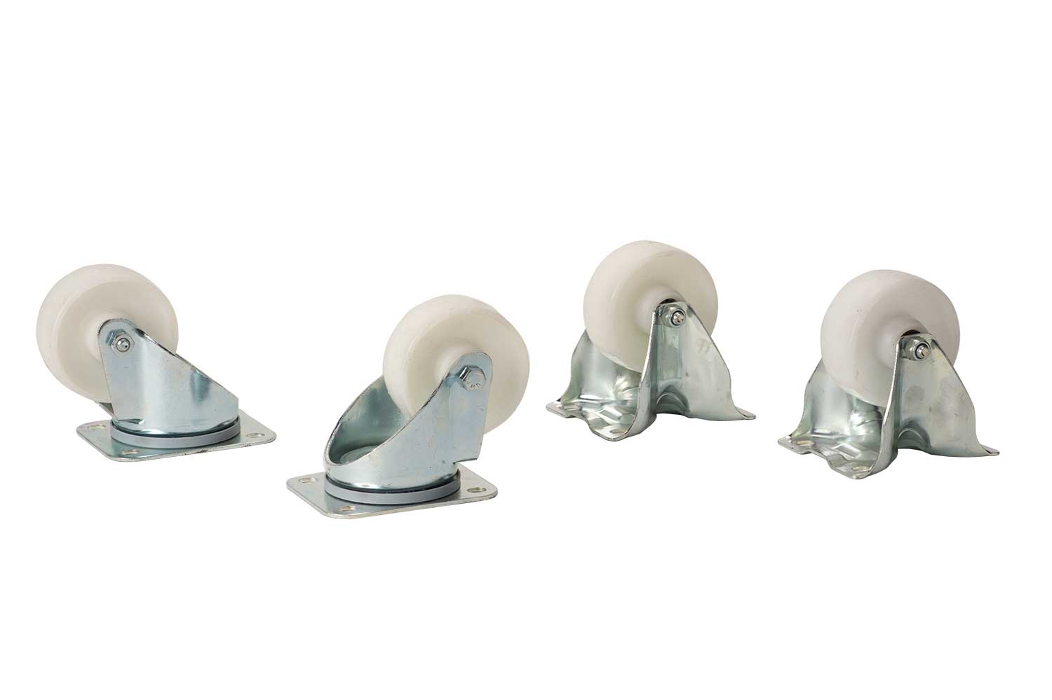 White Fire Wielen set voor barbecue 4 stuks