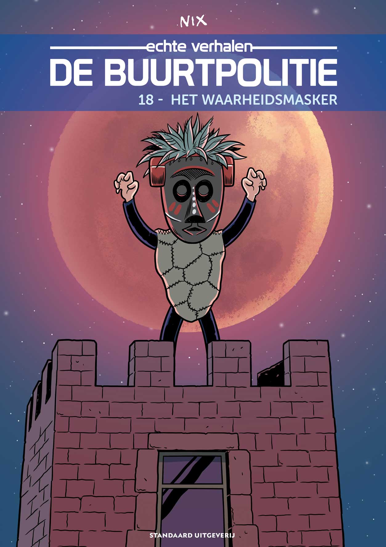 Stripverhaal De Buurtpolitie 18 - Het Waarheidsmasker