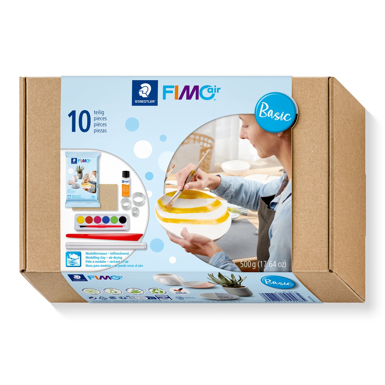 Fimo Boetseerklei Luchtdrogende set Basic