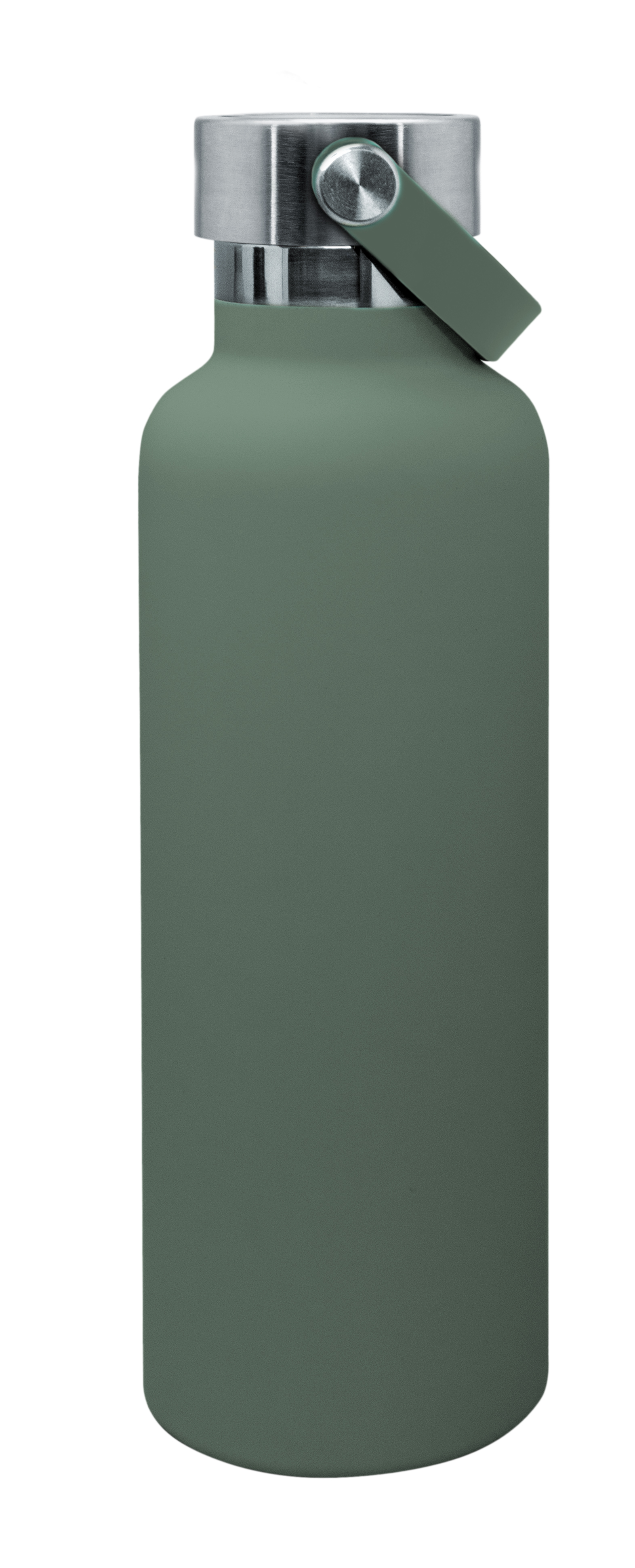 Nerthus Isoleerfles Khaki 750 ml - Drinkfles Sport Vacuum