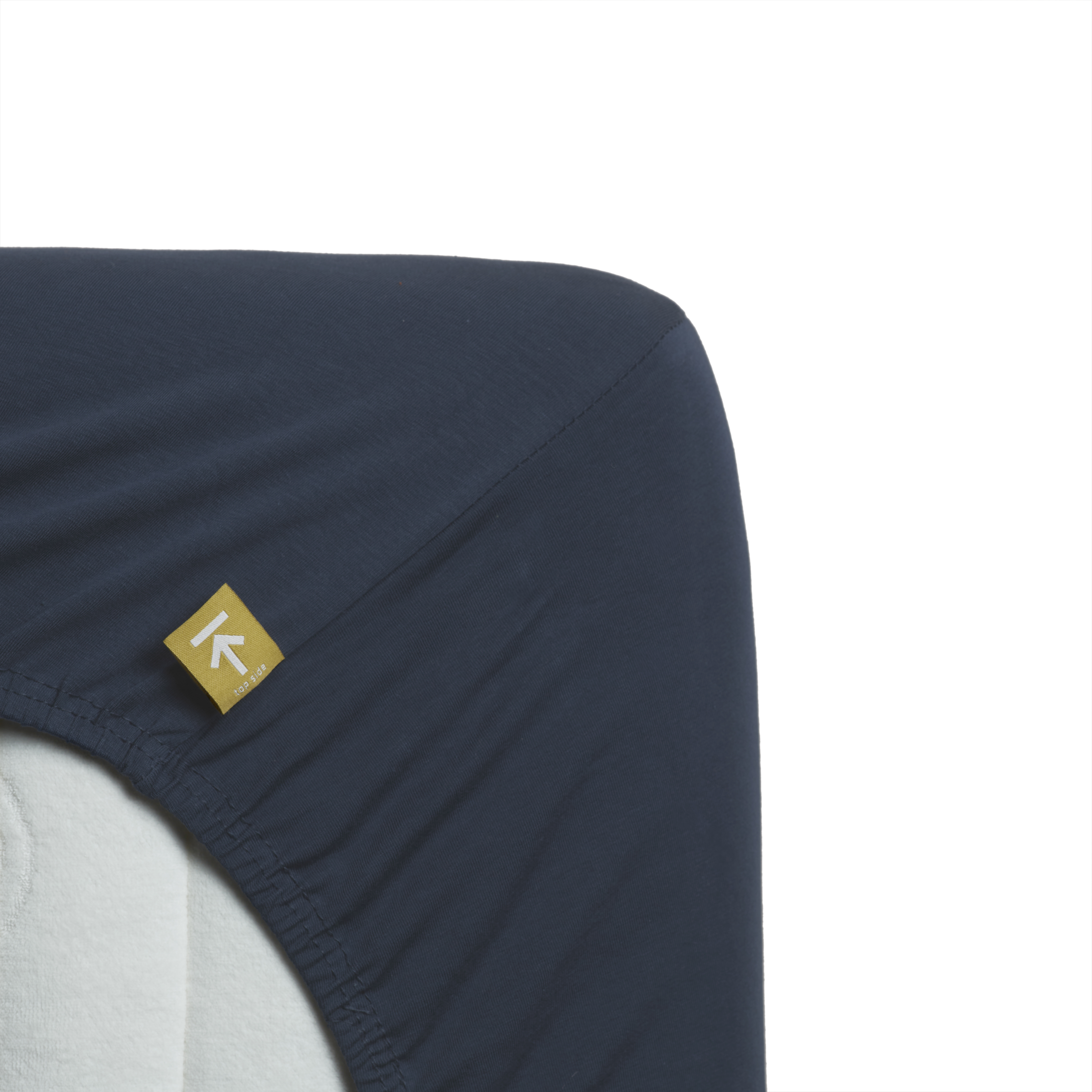 Beddinghouse Hoeslaken Jersey Navy Blauw 90x200/220 cm Katoen