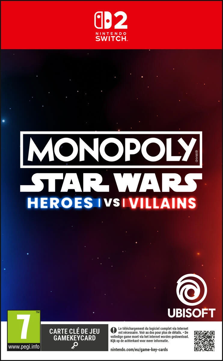 Nintendo Switch 2 Monopoly: Star Wars Heroes vs Villains