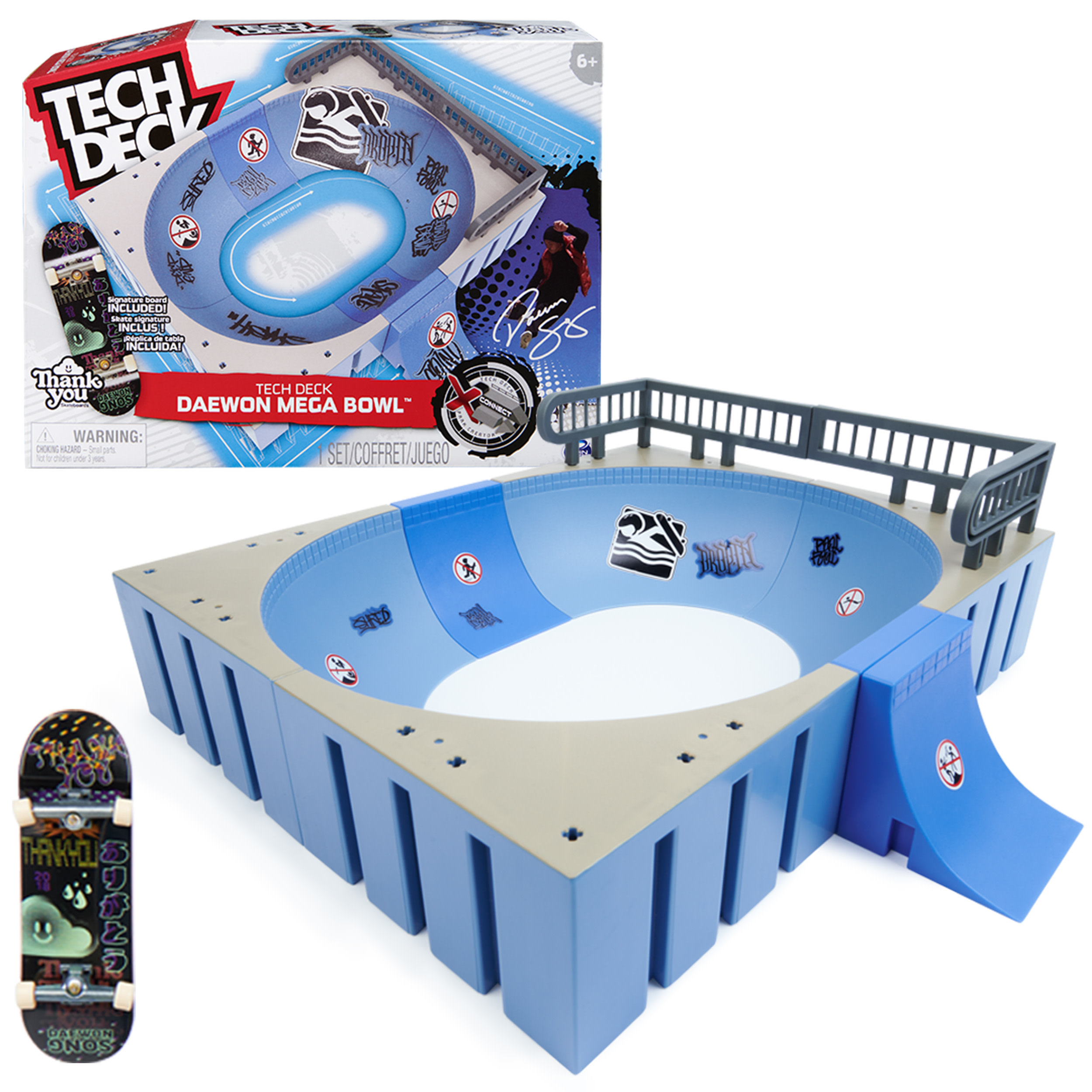 Tech Deck X-Connect Park Creator Mega Bowl