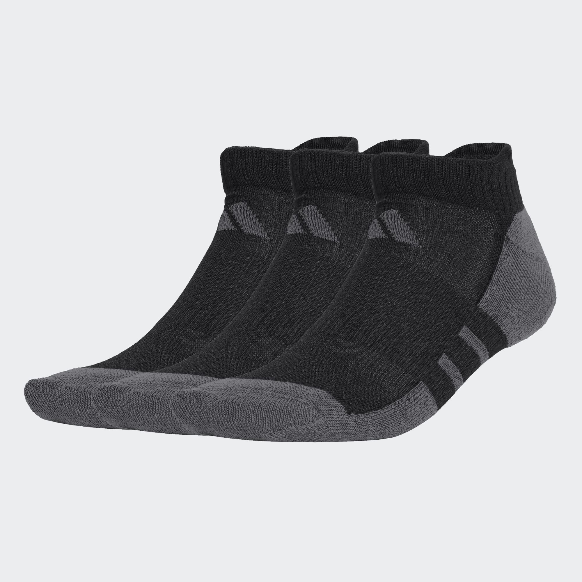 Sneakersokken Unisex Low 3 paar Black Grey - medium