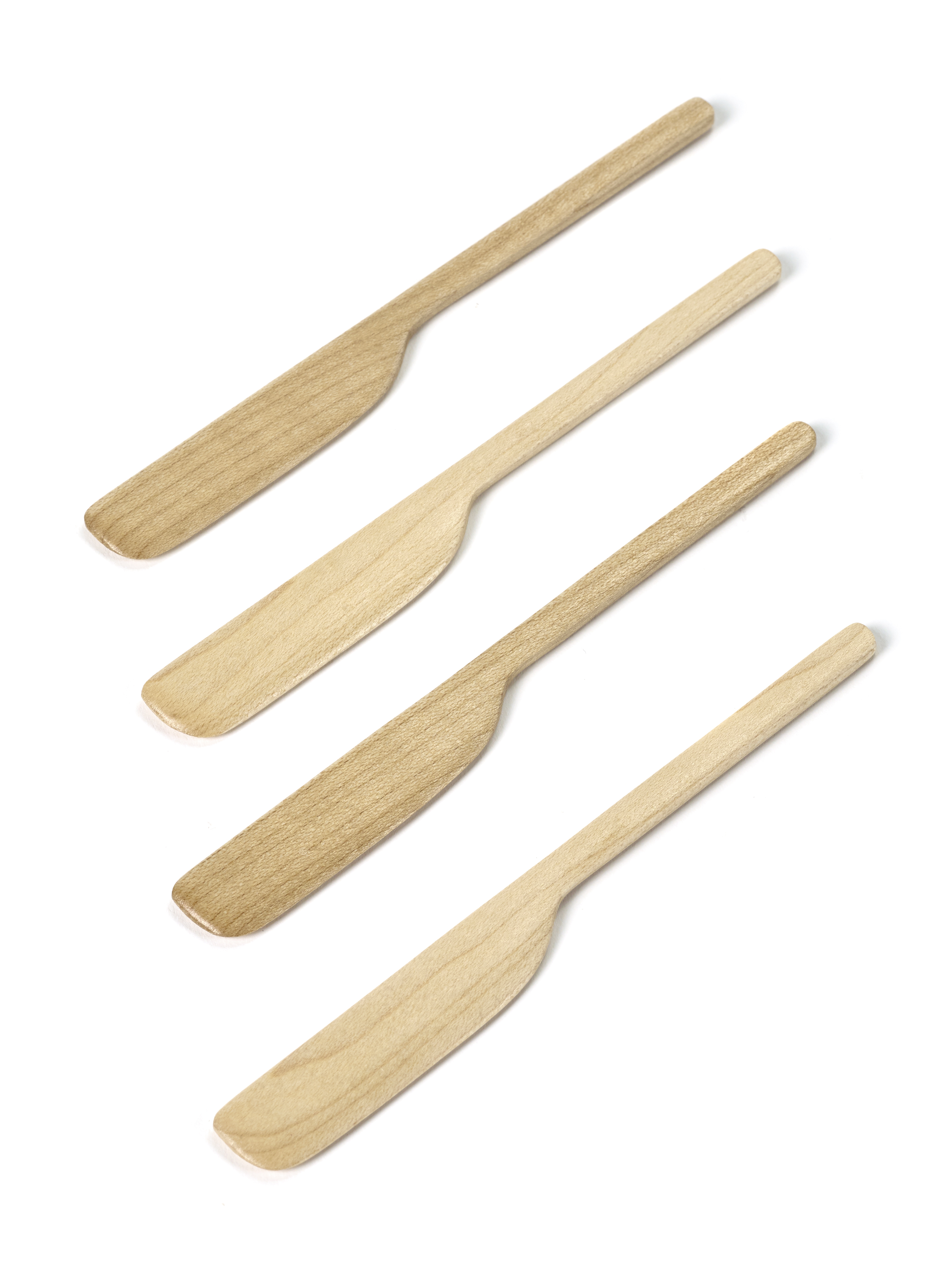 Serax Mes 14cm set 4 stuks - Esdoorn - by Merci