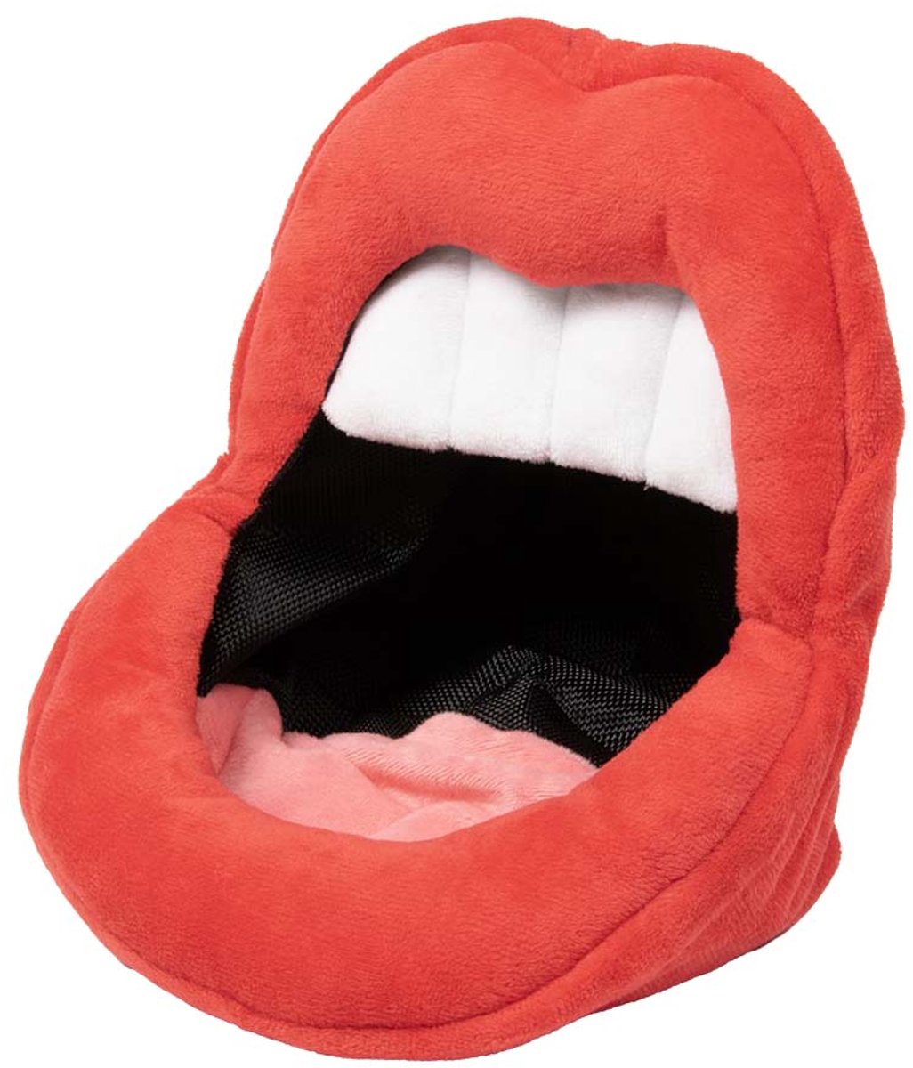 Coockoo Hondenspeelgoed Knuffel Happy Hangry 17x18x18 cm Rood