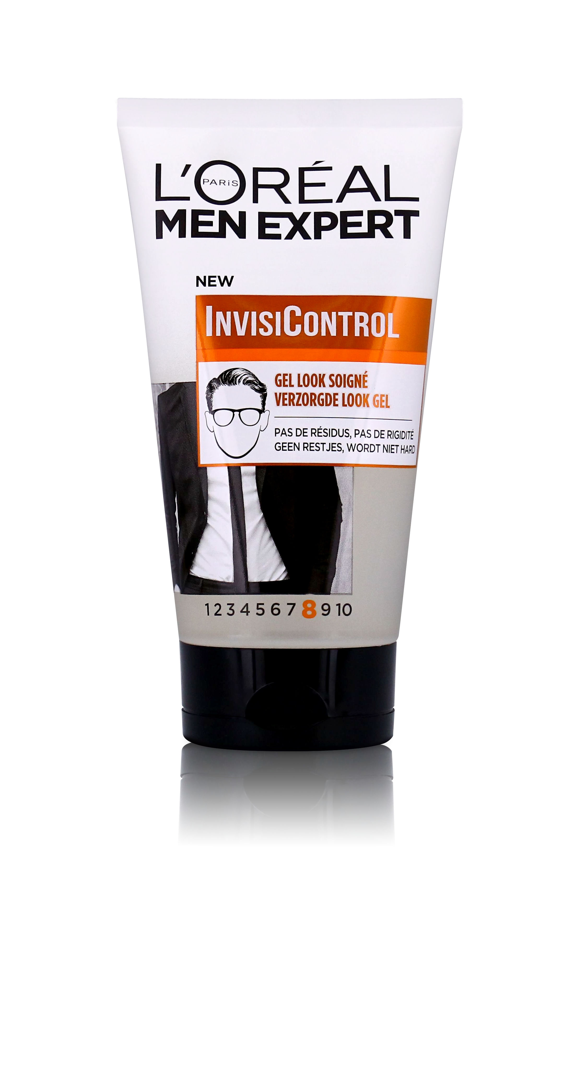 Men Expert Haargel Barber Club Invisi Control Verzorgende Look 150 ml