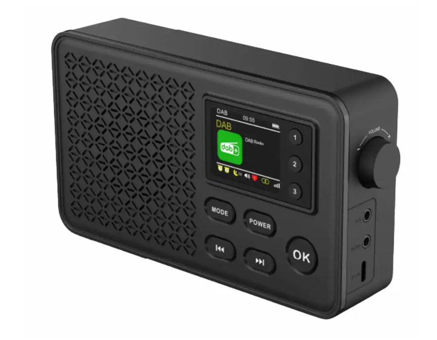 Denver DAB+ Radio DAB-57 met Bluetooth Zwart