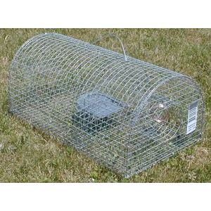 Rattenval Galvanise Draad 40x23x18 cm