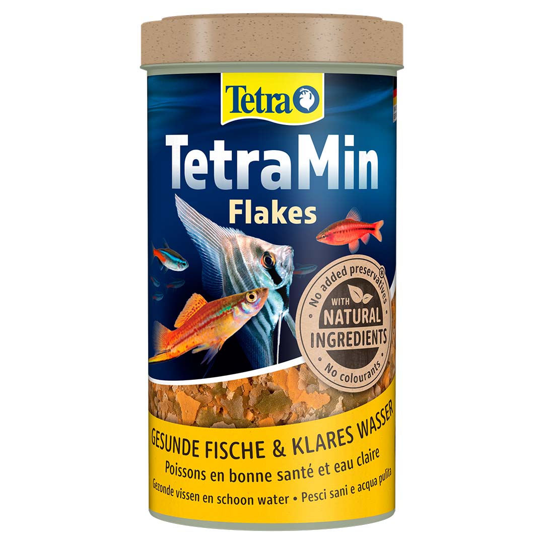 Tetra Min 500 ml Fijne Vlokken Totaalvoeder Alle Exotische Vissen
