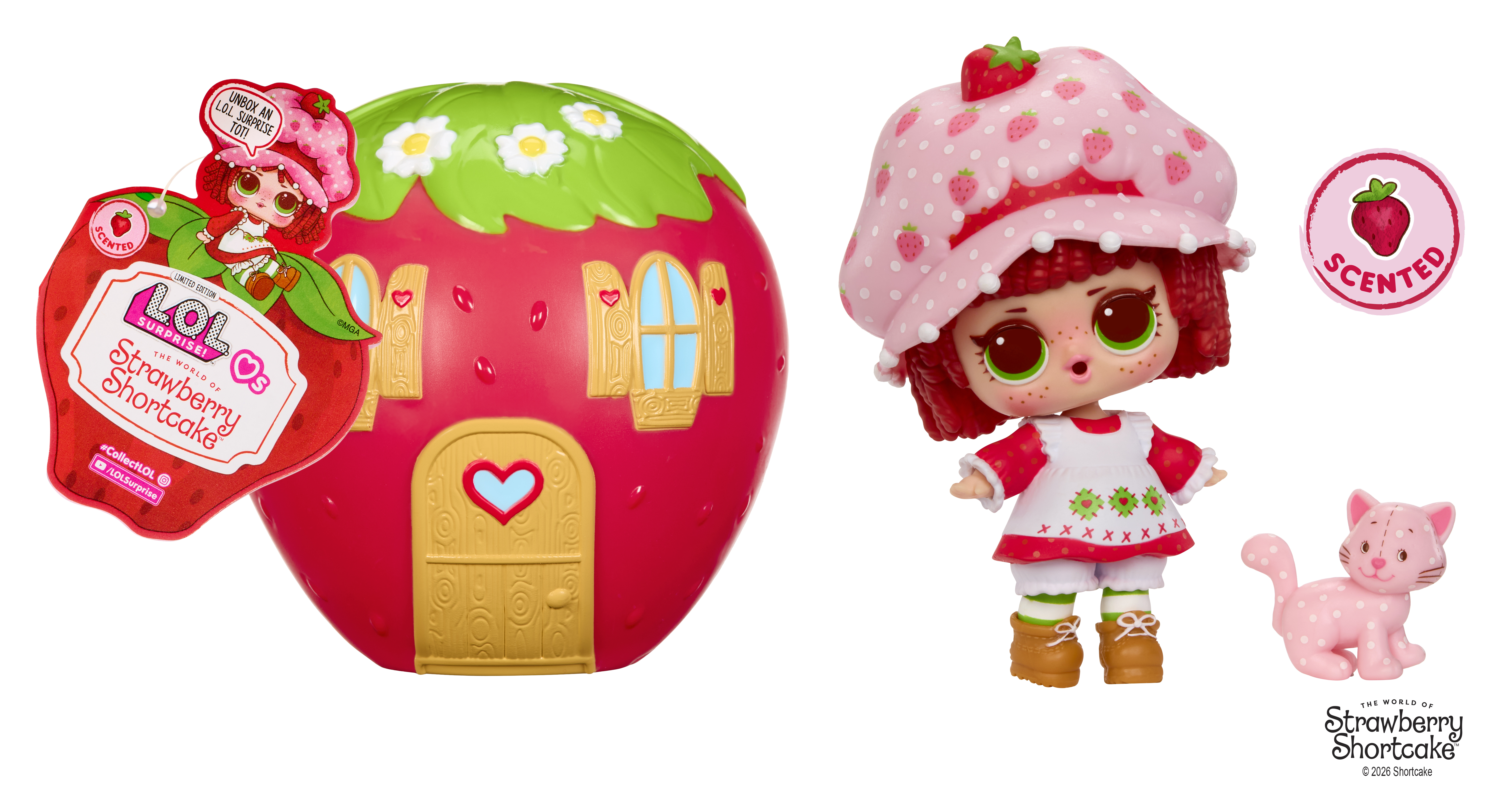 L.O.L. Surprise Loves Strawberry Shorcake Tots ass, prijs per stuk