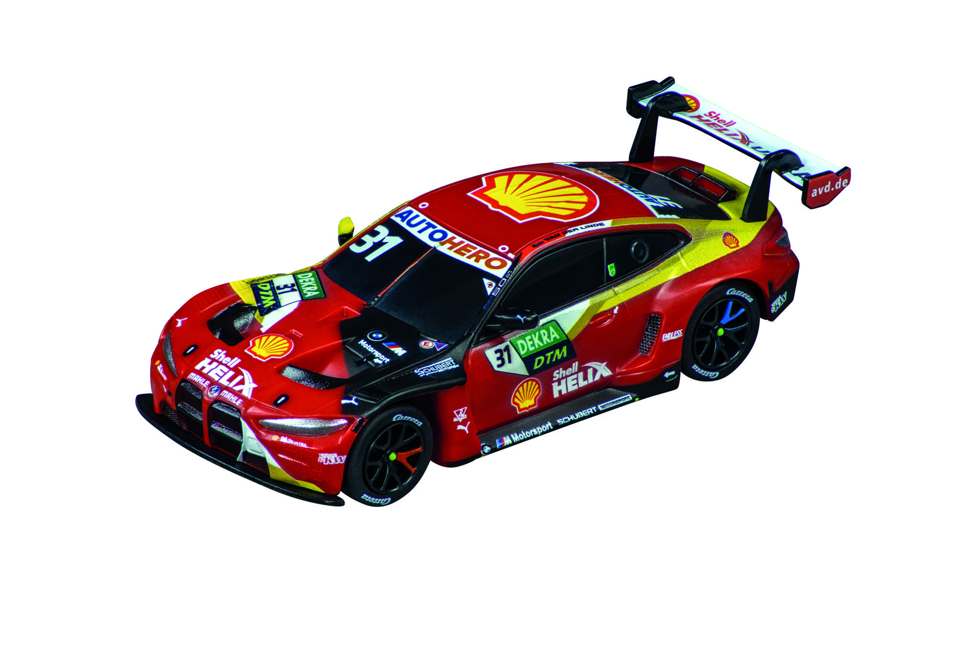 Vervangwagen GO !!! BMW M4 GT3 DTM Sheldon van der Linde