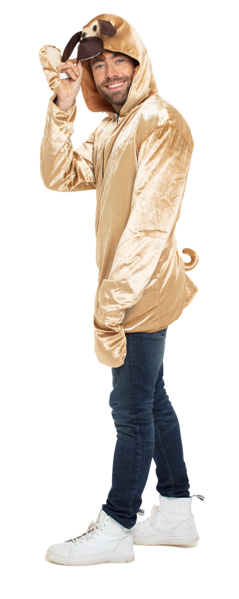 Jas Hond met Staart Volwassenen XL-XXL