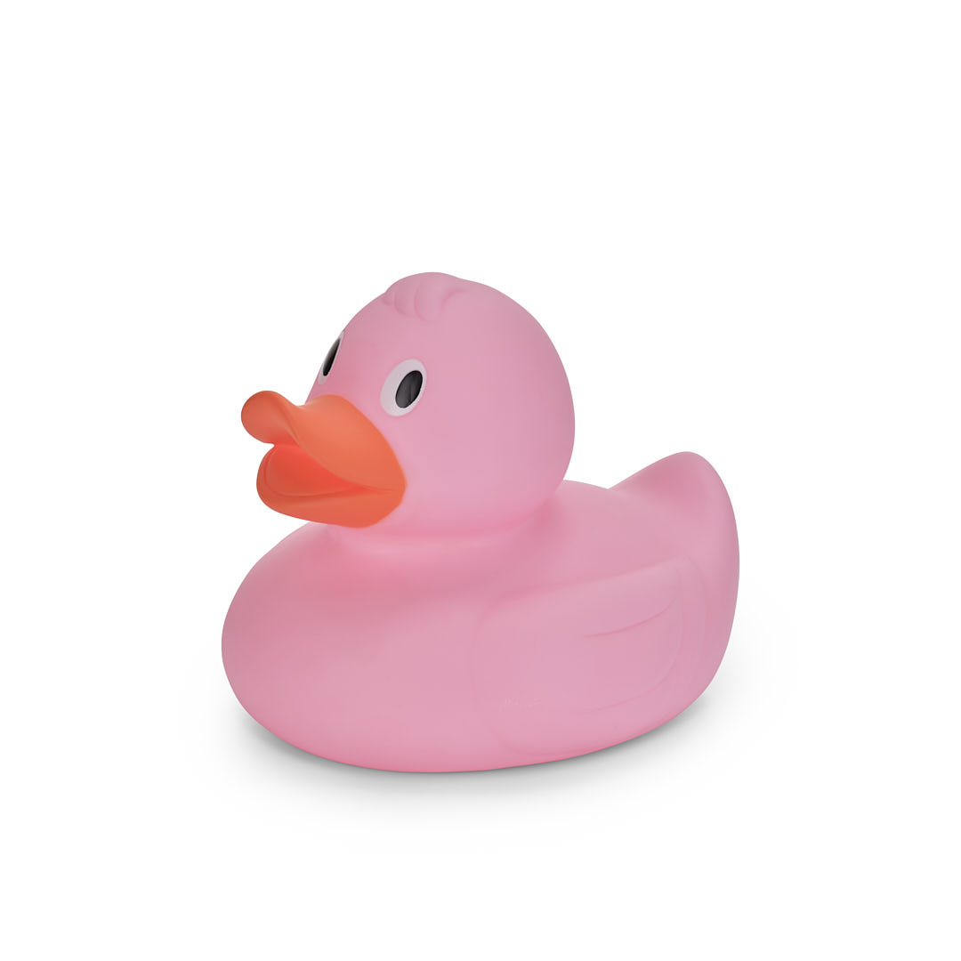Isabelle Laurier Badeend XXL Flashy Roze - 21x18x18 cm - voor Bad of Zwembad