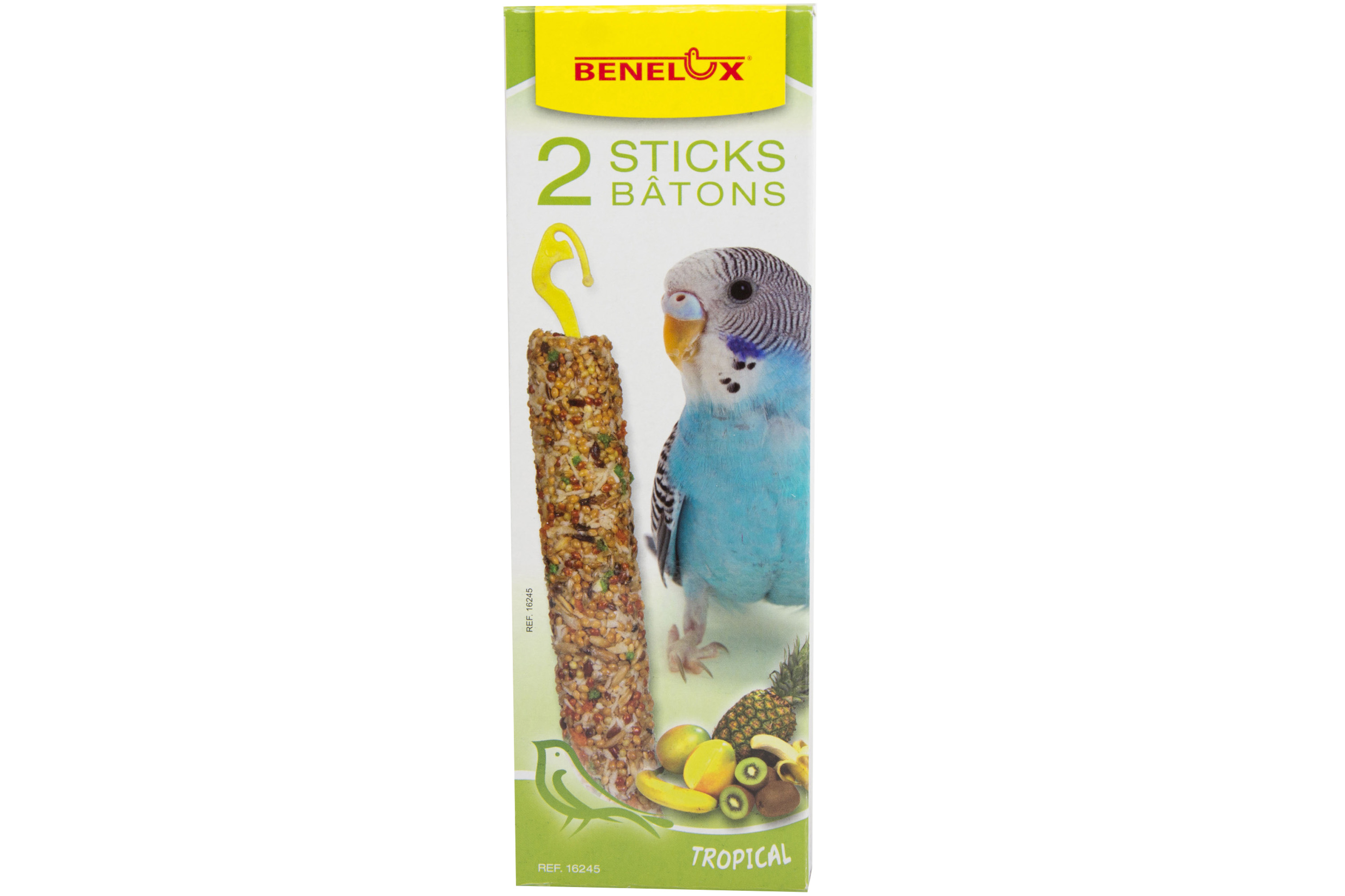 Benelux Zaadstick voor Parkieten met Tropisch Fruit - 1 stuk
