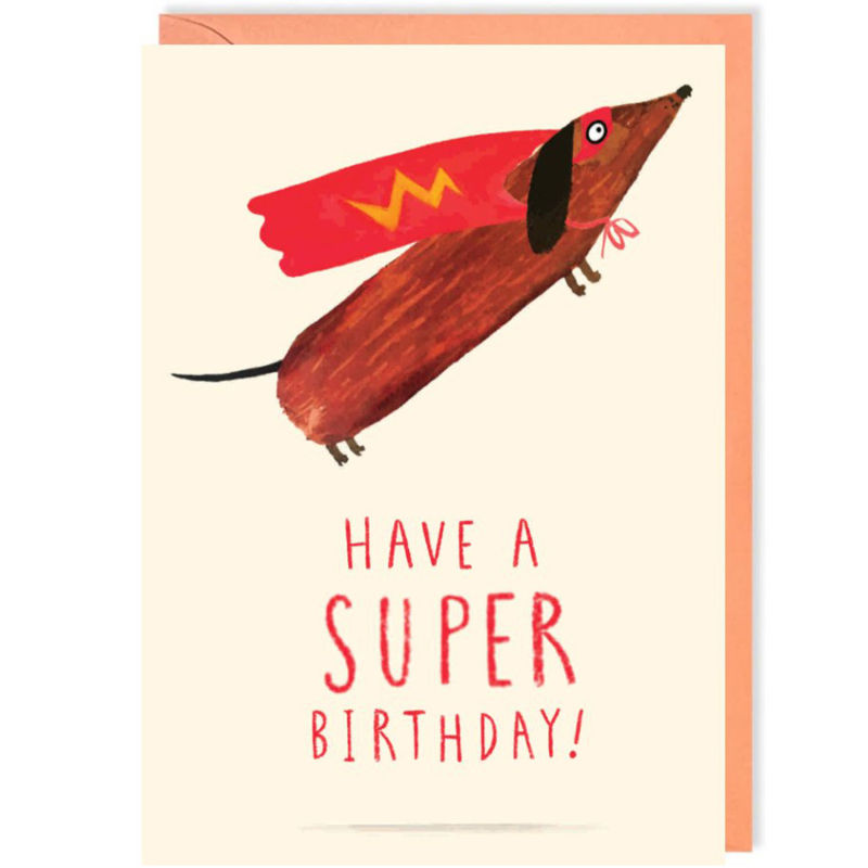 Enfant Terrible Wenskaart Charley Rabbit - Have A Super Birthday!