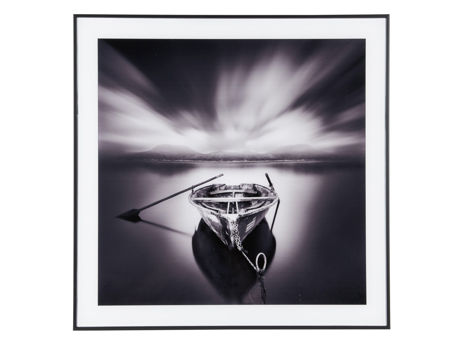 Present Time Muurkader Wandering Boat 50x50 cm