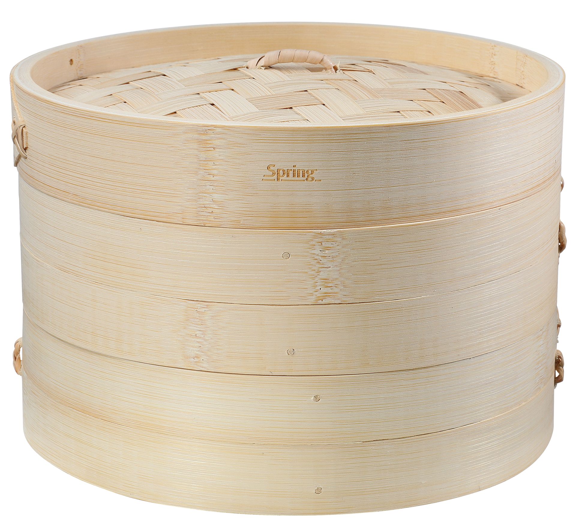 Spring Stoommand 20x13.5 cm - Bamboo - 3-delig