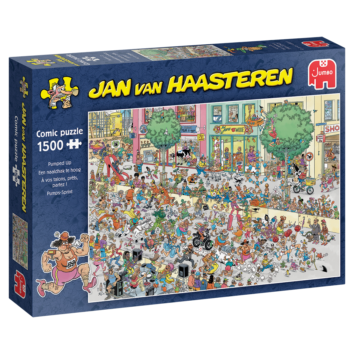 Jan van Haasteren - Een naaldhak te hoog   Puzzel 1500 stuks