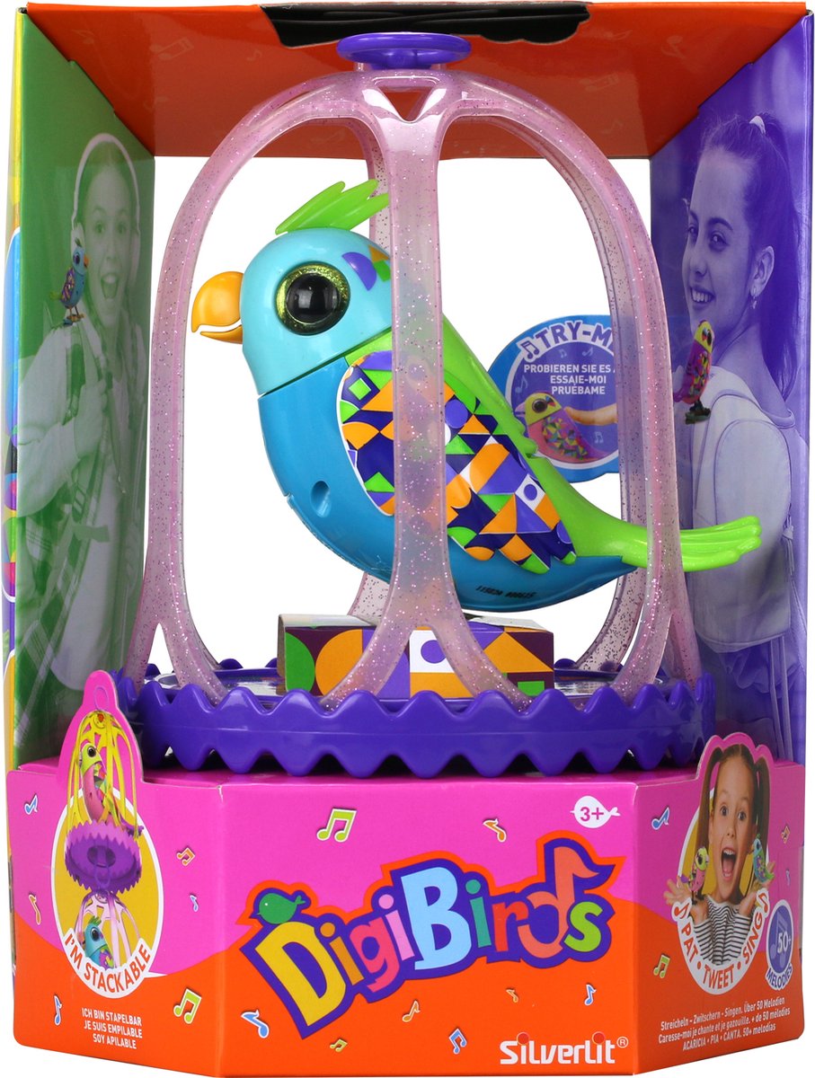DigiBirds Goudvink in Kooi