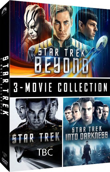 Star Trek 1-3 3DVD Box