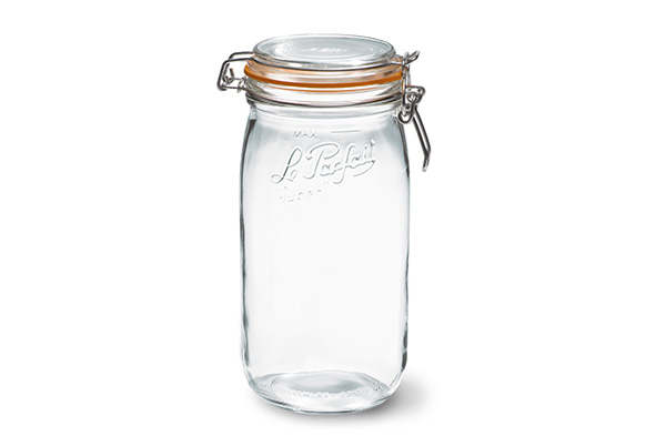 Le Parfait Inmaakbokaal Super 1.5l set 6 stuks - diameter 8.5cm