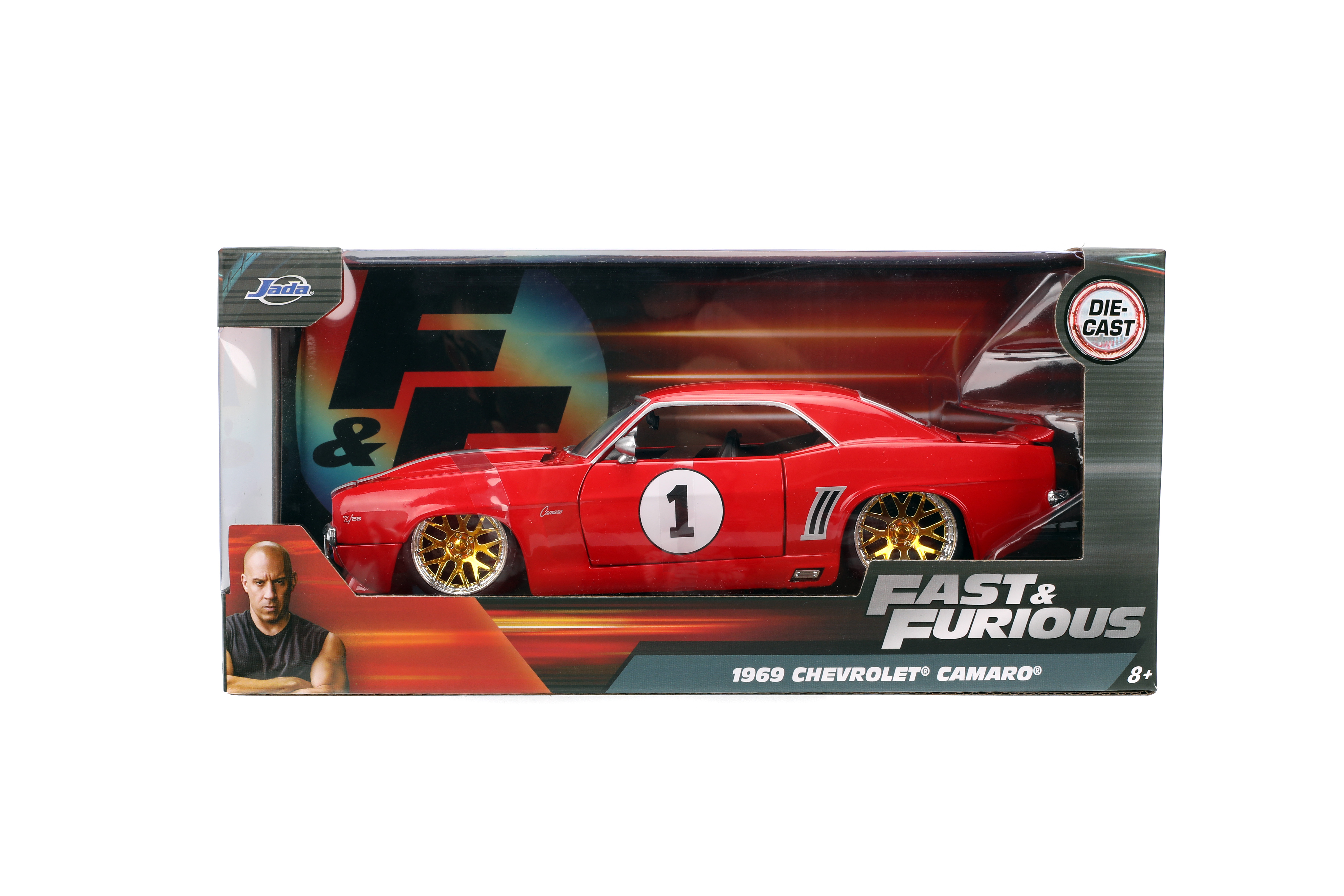 Fast and Furious 1:24 1969 Chevrolet Camaro