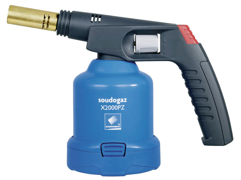 Campingaz Soudogaz X2000PZ met piezo Werkt met C206 Cartouche