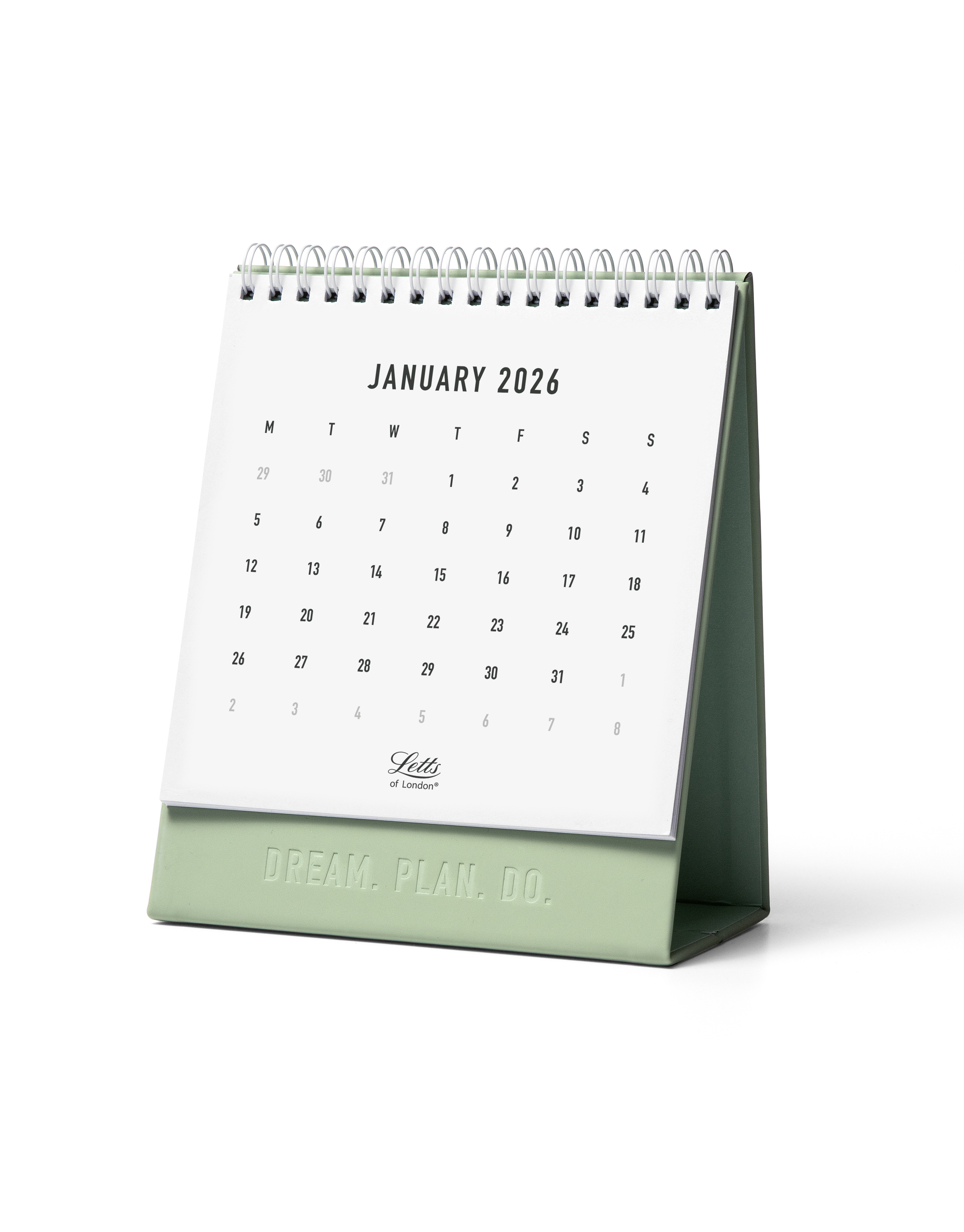 Letts Bureaukalender 2026 Conscious assorti 15x18 cm - per stuk