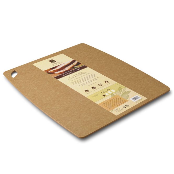 Sage Snijplank 30x45 cm Naturel - Vaatwasbestendig - Houtcomposiet