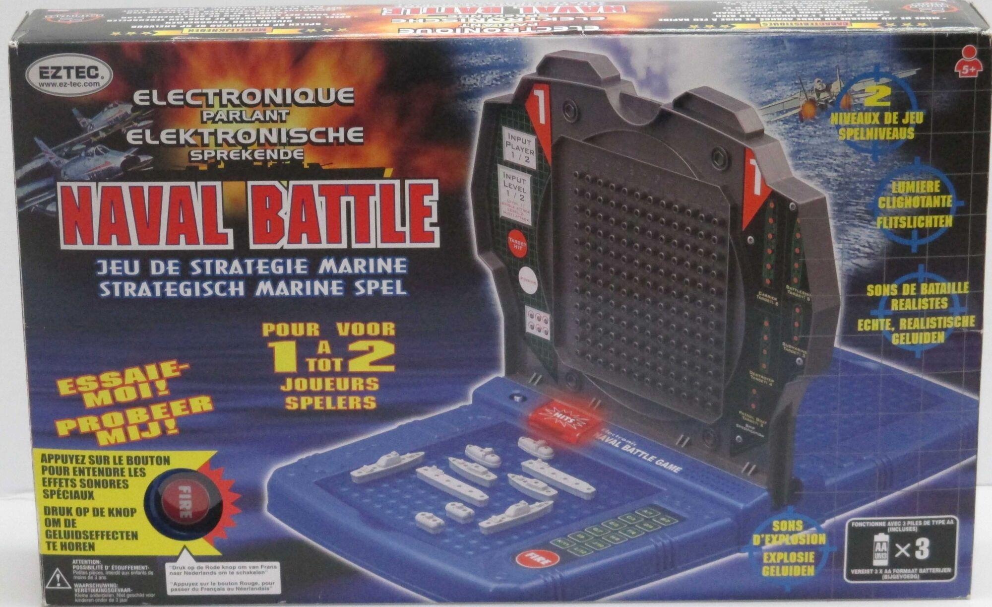 Eztec Electronisch Zeegevecht 1 of 2 spelers