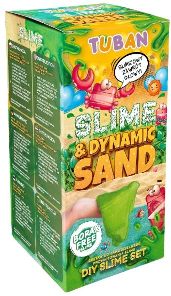 Tuban DIY Set Tuban Slime & Dynamic Sand
