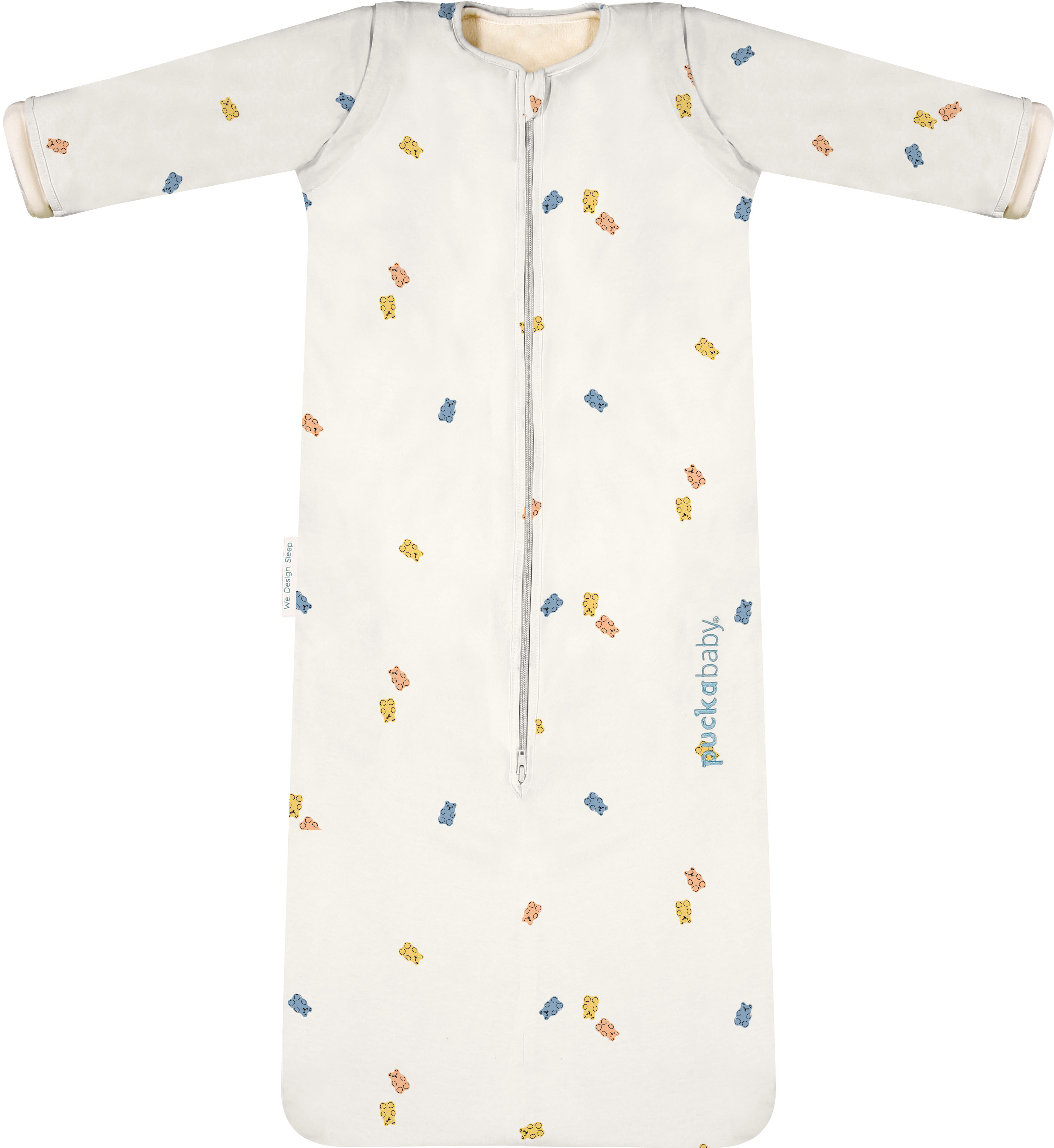 Puckababy Slaapzak The Bag 4 Seizoenen Gummy Bears 6 maand tot 2,5 jaar - 100 cm Puckababy Slaapzak The Bag 4 Seizoenen Gummy Bears 6 maand tot 2,5 jaar - 100 cm