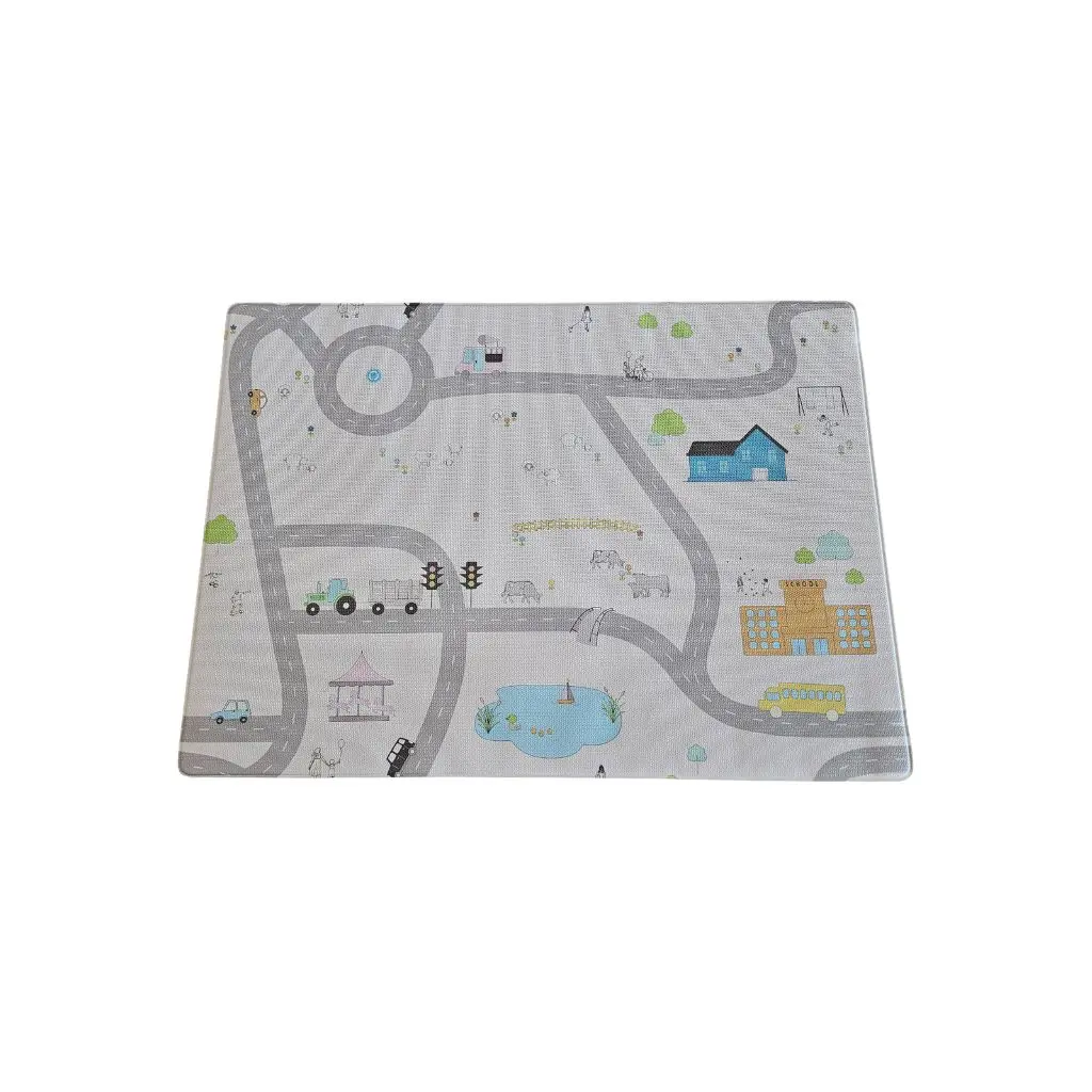 Little Gem Speelmat Roadmap 100x140 cm