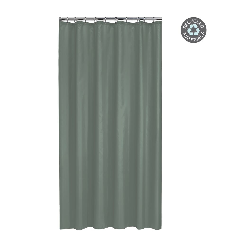 Sealskin Douchegordijn Cosima 120x200 cm Groen 70% Gerecycled PEVA