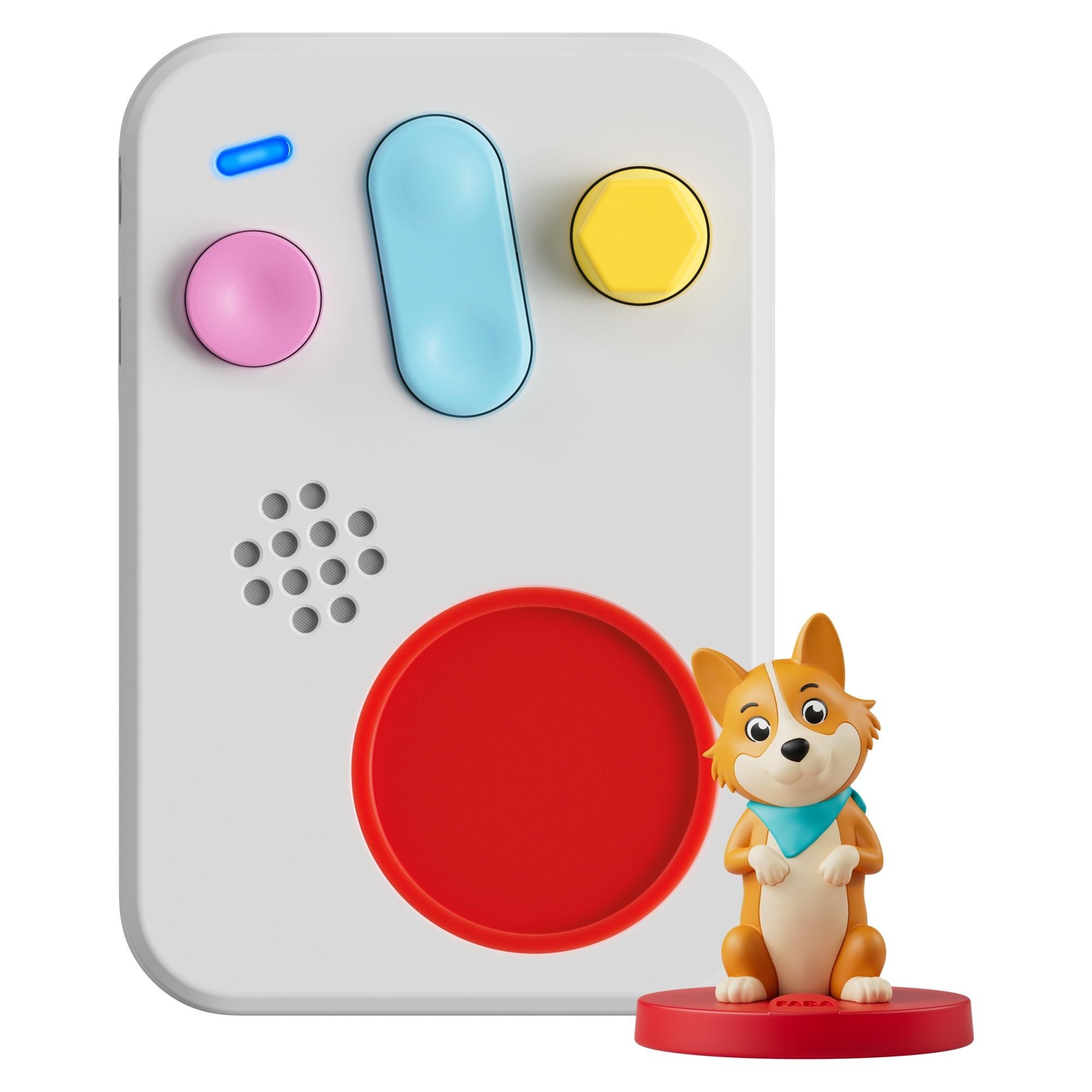 Faba Starterset - Interactieve Verhalenverteller Nederlands + Luisterfiguur Zoey