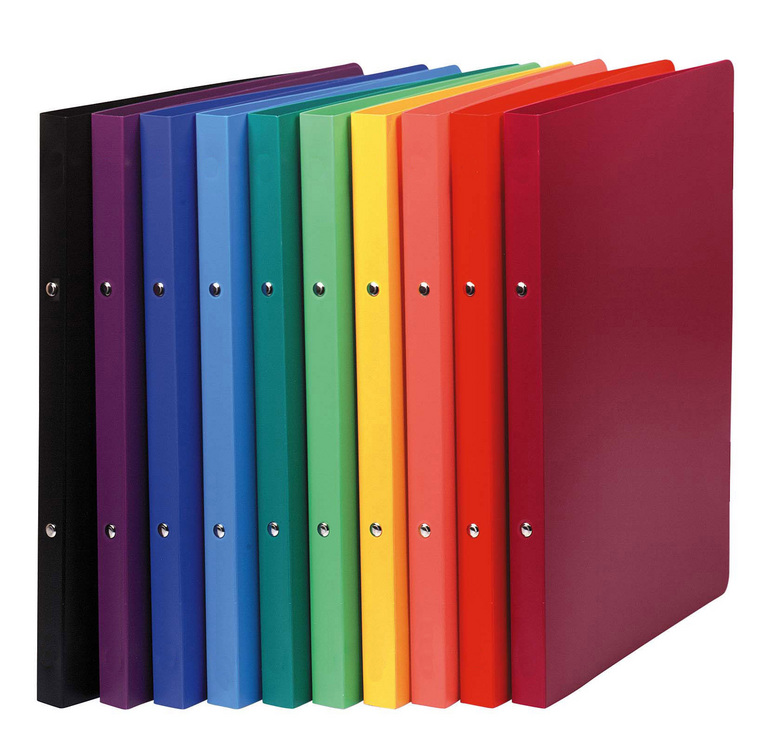 Exacompta Ringmap PP Opak A4 Rug 20 mm - assorti - Prijs per Stuk