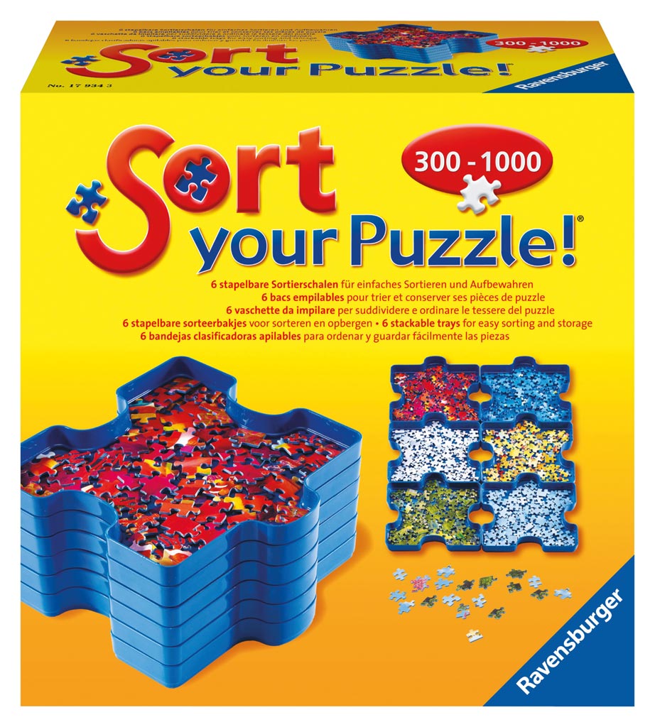 Ravensburger Puzzel Sorteerbakjes 6 Stuks