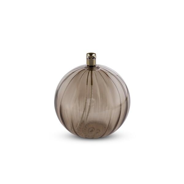 Peri Living Olielamp Round Elegant Champagne Brass L - 13cm - Glas