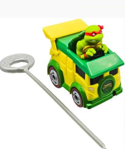 Teenage Mutant Ninja Turtles Rad Rip Racer Raphael in voertuig